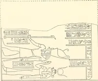 An illustration from Catalogue des monuments et inscriptions de l'Égypte antique / publié sous les auspices de S.A. Abbas II Helmi par la direction générale du Service des antiquités [de l'Égypte] ; par J. de Morgan, U. Bouriant, G. Legrain, G. Jéquier, A. Barsanti (1894)