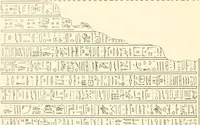 Picture 91 of 181 from Catalogue des monuments et inscriptions de l'Égypte antique / publié sous les auspices de S.A. Abbas II Helmi par la direction générale du Service des antiquités [de l'Égypte] ; par J. de Morgan, U. Bouriant, G. Legrain, G. Jéquier, A. Barsanti (1894), leaf 59