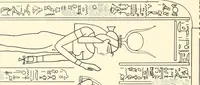 An illustration from Catalogue des monuments et inscriptions de l'Égypte antique / publié sous les auspices de S.A. Abbas II Helmi par la direction générale du Service des antiquités [de l'Égypte] ; par J. de Morgan, U. Bouriant, G. Legrain, G. Jéquier, A. Barsanti (1894)