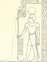An illustration from Catalogue des monuments et inscriptions de l'Égypte antique / publié sous les auspices de S.A. Abbas II Helmi par la direction générale du Service des antiquités [de l'Égypte] ; par J. de Morgan, U. Bouriant, G. Legrain, G. Jéquier, A. Barsanti (1894)