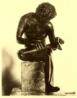Picture 18 of 18 from Catalogue des objets d'art et de haute curiosite de l'antiquite, du moyen age, de la renaissance et autres faiences italienneres emaillees des Robbia, porcelaines de saxe, iboires - objets varies - bijoux, bois sculptes, marbres, pierres, terres cuites, bronzes Italiens, sculptures Egyptinnes et Grecques en marbre, terres cuites et bronzes greos et romains, faiences orientales: importante serie de rhages, manuscrits persans, sculptures et peintures Chinoises bronze de mossoul, tableaux anciens .. (1914), leaf 313