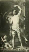 An illustration from Catalogue des tableaux modernes ... sculptures ... tableaux anciens ... tapis-series ... de Ferrare (Italie) 16e siècle ... provenant de la collection de feu Madame A.C... d'A... dont la vente aux enchères ... 14 mai 1920 (1920)