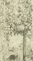 An illustration from Catalogue des tableaux modernes ... sculptures ... tableaux anciens ... tapis-series ... de Ferrare (Italie) 16e siècle ... provenant de la collection de feu Madame A.C... d'A... dont la vente aux enchères ... 14 mai 1920 (1920)