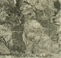An illustration from Catalogue des tableaux modernes ... sculptures ... tableaux anciens ... tapis-series ... de Ferrare (Italie) 16e siècle ... provenant de la collection de feu Madame A.C... d'A... dont la vente aux enchères ... 14 mai 1920 (1920)