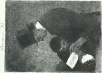 An illustration from Catalogue des tableaux modernes, aquarelles, pastels, dessins, sculptures, objets d'art, composant la collection de m. Arsène Alexandre et dont la vente aura lieu à Paris, Galerie Georges Petit ... les ... 18 et ... 19 mai 1903 .. (1903)