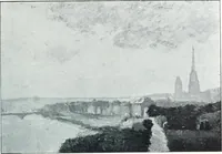 An illustration from Catalogue des tableaux modernes, aquarelles, pastels, dessins, sculptures, objets d'art, composant la collection de m. Arsène Alexandre et dont la vente aura lieu à Paris, Galerie Georges Petit ... les ... 18 et ... 19 mai 1903 .. (1903)