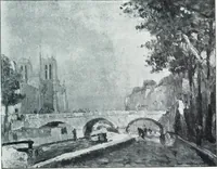 An illustration from Catalogue des tableaux modernes, aquarelles, pastels, dessins, sculptures, objets d'art, composant la collection de m. Arsène Alexandre et dont la vente aura lieu à Paris, Galerie Georges Petit ... les ... 18 et ... 19 mai 1903 .. (1903)