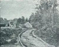 An illustration from Catalogue des tableaux modernes, aquarelles, pastels, dessins, sculptures, objets d'art, composant la collection de m. Arsène Alexandre et dont la vente aura lieu à Paris, Galerie Georges Petit ... les ... 18 et ... 19 mai 1903 .. (1903)