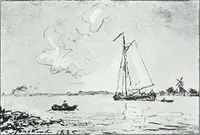 An illustration from Catalogue des tableaux modernes, aquarelles, pastels, dessins, sculptures, objets d'art, composant la collection de m. Arsène Alexandre et dont la vente aura lieu à Paris, Galerie Georges Petit ... les ... 18 et ... 19 mai 1903 .. (1903)