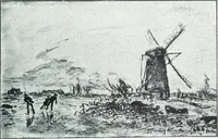 An illustration from Catalogue des tableaux modernes, aquarelles, pastels, dessins, sculptures, objets d'art, composant la collection de m. Arsène Alexandre et dont la vente aura lieu à Paris, Galerie Georges Petit ... les ... 18 et ... 19 mai 1903 .. (1903)