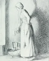An illustration from Catalogue des tableaux modernes, aquarelles, pastels, dessins, sculptures, objets d'art, composant la collection de m. Arsène Alexandre et dont la vente aura lieu à Paris, Galerie Georges Petit ... les ... 18 et ... 19 mai 1903 .. (1903)