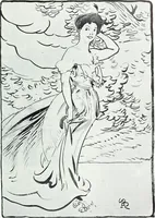 An illustration from Catalogue des tableaux modernes, aquarelles, pastels, dessins, sculptures, objets d'art, composant la collection de m. Arsène Alexandre et dont la vente aura lieu à Paris, Galerie Georges Petit ... les ... 18 et ... 19 mai 1903 .. (1903)