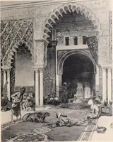 An illustration from Catalogue des tableaux anciens et modernes : par Juan de Arellano, Goya, Van Goyen ... : dessins anciens et aquarelles modernes ... : le tout dépendant de l'imporante collection de M. D.-- de G.-- (1896)