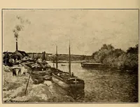 An illustration from Catalogue des tableaux modernes : aquarelles, pastels, dessins par Barye ... [et al.] : composant la collection de M. Hazard (première partie) (1919)