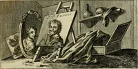 An illustration from Catalogue des tableaux de la Galerie impériale et royale de Vienne (1784)