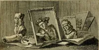 An illustration from Catalogue des tableaux de la Galerie impériale et royale de Vienne (1784)