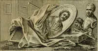 An illustration from Catalogue des tableaux de la Galerie impériale et royale de Vienne (1784)