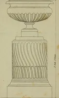 An illustration from Catalogue des vases, colonnes, tables de marbres rares, figures de bronze ... & autres effets importants qui composent le cabinet de feu M. le duc d'Aumont (1782)