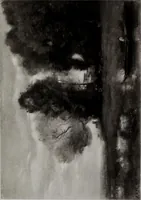 An illustration from Catalogue de tableaux modernes de premier ordre, pastels, aquarelles, dessins : œuvres importantes de: Besnard, Bonvin, Carriere, Cazin, Corot, Daubigny, Daumier, Degas, Diaz, Forain, Harpignies, Lebourg, Meissonier, Millet, Monet, Puvis de Chavannes, Théodore Rousseau, Renoir, Sisley, etc.; sculptures par Barye, Carriés, Dalou, Gémito, Rodin (1897)