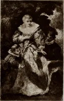 An illustration from Catalogue de tableaux modernes de premier ordre, pastels, aquarelles, dessins : œuvres importantes de: Besnard, Bonvin, Carriere, Cazin, Corot, Daubigny, Daumier, Degas, Diaz, Forain, Harpignies, Lebourg, Meissonier, Millet, Monet, Puvis de Chavannes, Théodore Rousseau, Renoir, Sisley, etc.; sculptures par Barye, Carriés, Dalou, Gémito, Rodin (1897)