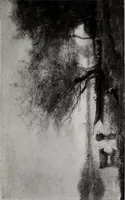 An illustration from Catalogue de tableaux modernes de premier ordre, pastels, aquarelles, dessins : œuvres importantes de: Besnard, Bonvin, Carriere, Cazin, Corot, Daubigny, Daumier, Degas, Diaz, Forain, Harpignies, Lebourg, Meissonier, Millet, Monet, Puvis de Chavannes, Théodore Rousseau, Renoir, Sisley, etc.; sculptures par Barye, Carriés, Dalou, Gémito, Rodin (1897)