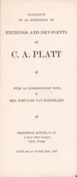 An illustration from Catalogue of an exhibition of etchings and dry-points, by C. A. Platt (1907)