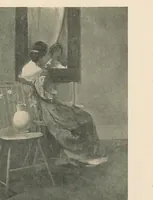 An illustration from Catalogue of the exhibition of paintings by Ten American painters, April 11 to May 3, 1908 (1908)