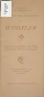 An illustration from Catalogue of an exhibition of etchings and dry-points by Whistler (1909)