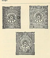 An illustration from A catalogue for advanced collectors of postage stamps, stamped envelopes and wrappers; (1890)