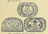 An illustration from A catalogue for advanced collectors of postage stamps, stamped envelopes and wrappers; (1890)
