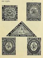 An illustration from A catalogue for advanced collectors of postage stamps, stamped envelopes and wrappers; (1890)