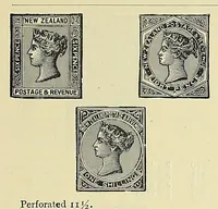 An illustration from A catalogue for advanced collectors of postage stamps, stamped envelopes and wrappers; (1890)