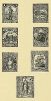 An illustration from A catalogue for advanced collectors of postage stamps, stamped envelopes and wrappers; (1890)