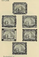 An illustration from A catalogue for advanced collectors of postage stamps, stamped envelopes and wrappers; (1890)