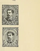 An illustration from A catalogue for advanced collectors of postage stamps, stamped envelopes and wrappers; (1890)
