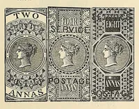 An illustration from A catalogue for advanced collectors of postage stamps, stamped envelopes and wrappers; (1890)