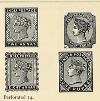 An illustration from A catalogue for advanced collectors of postage stamps, stamped envelopes and wrappers; (1890)