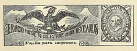 An illustration from A catalogue for advanced collectors of postage stamps, stamped envelopes and wrappers; (1890)