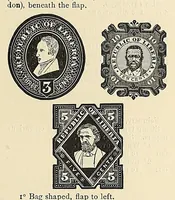 An illustration from A catalogue for advanced collectors of postage stamps, stamped envelopes and wrappers; (1890)