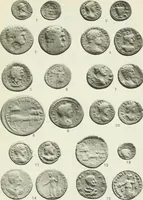 An illustration from Catalogue of the Greek coins of Arabia, Mesopotamia and Persia (Nabataea, Arabia Provincia, S. Arabia, Mesopotamia, Babylonia, Assyria, Persia, Alexandrine empire of the East, Persis, Elymais, Characene / by George Francis Hill ... With a map and fifty-five plates (1922)