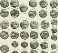 An illustration from Catalogue of the Greek coins of Arabia, Mesopotamia and Persia (Nabataea, Arabia Provincia, S. Arabia, Mesopotamia, Babylonia, Assyria, Persia, Alexandrine empire of the East, Persis, Elymais, Characene / by George Francis Hill ... With a map and fifty-five plates (1922)