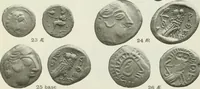 An illustration from Catalogue of the Greek coins of Arabia, Mesopotamia and Persia (Nabataea, Arabia Provincia, S. Arabia, Mesopotamia, Babylonia, Assyria, Persia, Alexandrine empire of the East, Persis, Elymais, Characene / by George Francis Hill ... With a map and fifty-five plates (1922)