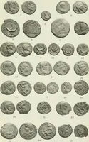 An illustration from Catalogue of the Greek coins of Arabia, Mesopotamia and Persia (Nabataea, Arabia Provincia, S. Arabia, Mesopotamia, Babylonia, Assyria, Persia, Alexandrine empire of the East, Persis, Elymais, Characene / by George Francis Hill ... With a map and fifty-five plates (1922)