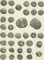 An illustration from Catalogue of the Greek coins of Arabia, Mesopotamia and Persia (Nabataea, Arabia Provincia, S. Arabia, Mesopotamia, Babylonia, Assyria, Persia, Alexandrine empire of the East, Persis, Elymais, Characene / by George Francis Hill ... With a map and fifty-five plates (1922)
