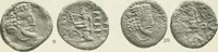 An illustration from Catalogue of the Greek coins of Arabia, Mesopotamia and Persia (Nabataea, Arabia Provincia, S. Arabia, Mesopotamia, Babylonia, Assyria, Persia, Alexandrine empire of the East, Persis, Elymais, Characene / by George Francis Hill ... With a map and fifty-five plates (1922)