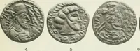 An illustration from Catalogue of the Greek coins of Arabia, Mesopotamia and Persia (Nabataea, Arabia Provincia, S. Arabia, Mesopotamia, Babylonia, Assyria, Persia, Alexandrine empire of the East, Persis, Elymais, Characene / by George Francis Hill ... With a map and fifty-five plates (1922)