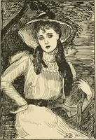 An illustration from Catalogue illustré des ouvrages de peinture, sculpture et gravure (1890)
