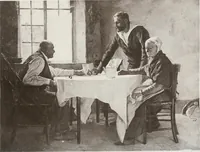 An illustration from Catalogue illustré de l'Exposition internationale de Bruxelles. Beaux-arts (1897)