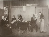 An illustration from Catalogue illustré de l'Exposition internationale de Bruxelles. Beaux-arts (1897)