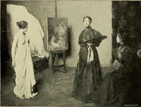 An illustration from Catalogue (illustrated) Fine arts department (1897)